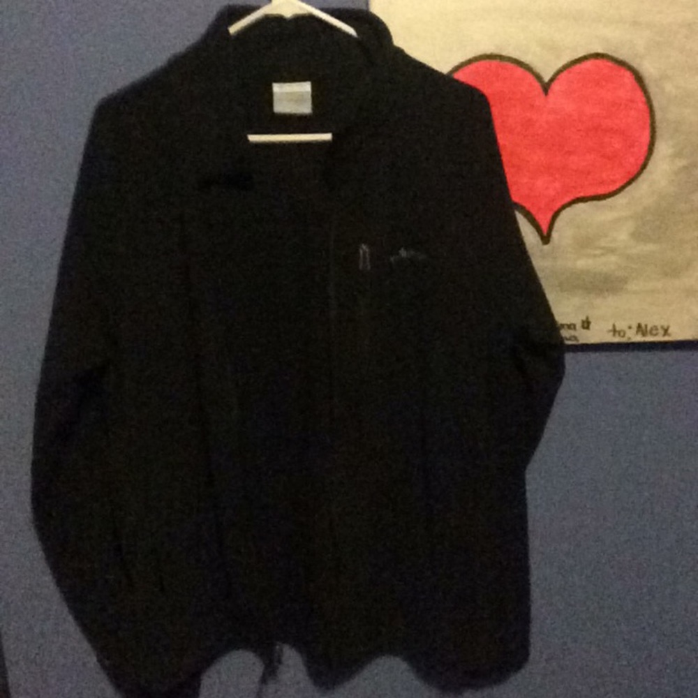 Black Columbia Zip Up